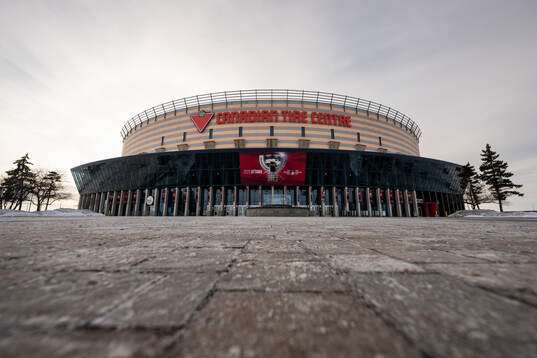 General exterior view of Canadian Tire Center