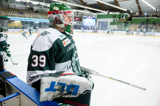 Tingsryds målvakt Emil Cederlund