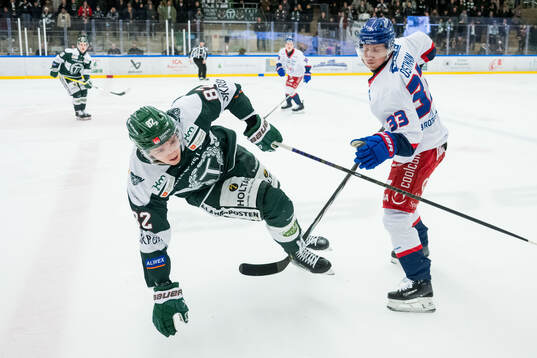 Tingsryds Joel Svensson och Oskarshamns Ludvig Östman