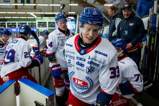 Oskarshamns Ludvig Östman jublar