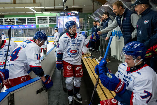 Oskarshamns Ludvig Östman jublar