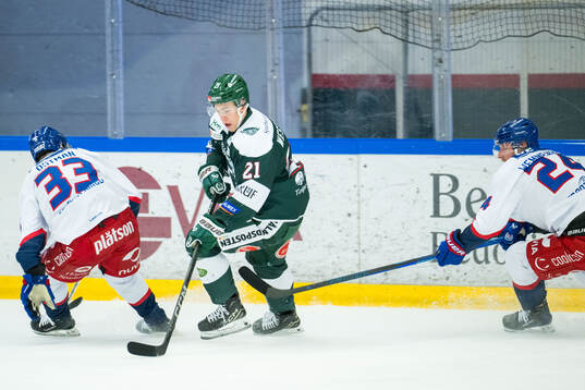 Oskarshamns Ludvig Östman och Axel Wemmenborn och