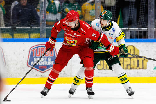 Almtunas Jacob Grönhagen och Björklövens Lucas Lagerberg