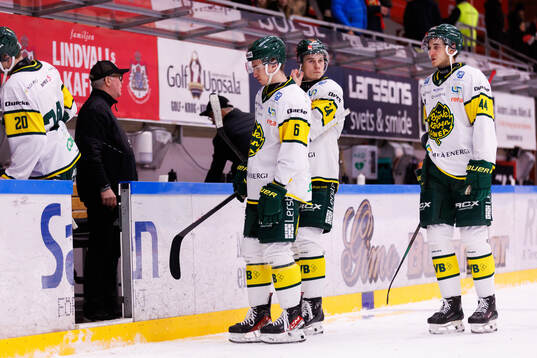 Björklövens Elias Ivansson, Linus Cronholm och Martin