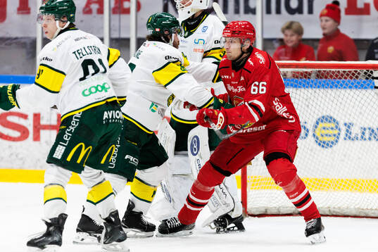 Björklövens Mathew Maione och Almtunas Anton Klint