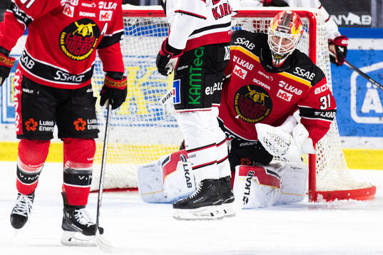 Luleås målvakt Matteus Ward