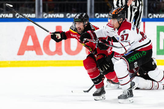Luleås Albin Lundin och Örebros Glenn Gustafsson