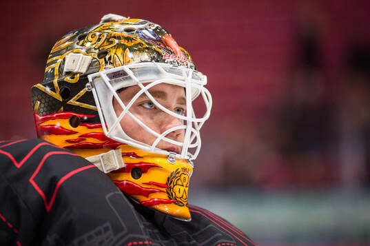 Brynäs målvakt Erik Källgren