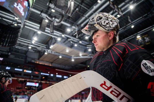Brynäs målvakt Ludvig Persson