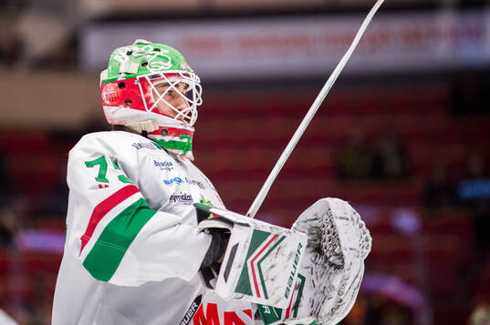 Rögles målvakt Arvid Holm