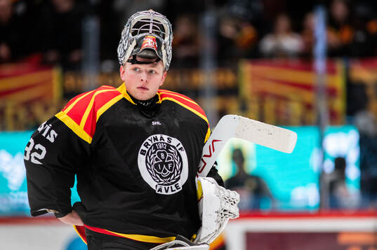 Brynäs målvakt Ludvig Persson