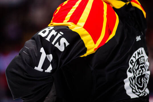 BRIS på Brynäs matchtröjor