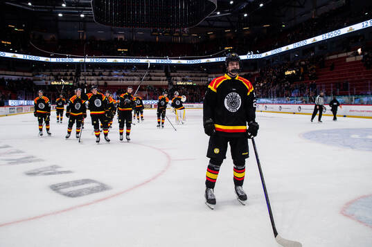 Brynäs Brynäs Gustav Hillström jublar