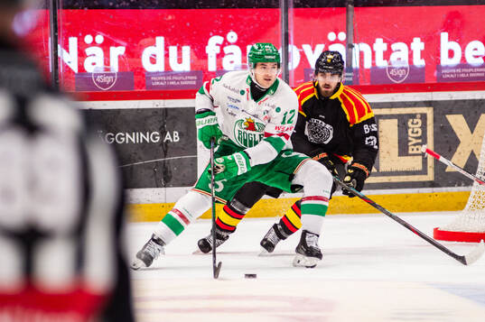 Rögles Brady Ferguson och Brynäs Jack Kopacka