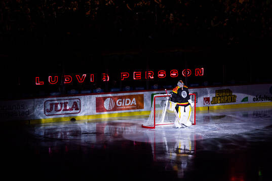 Brynäs målvakt Ludvig Persson