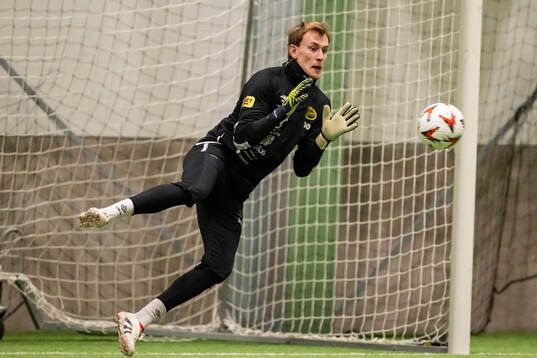 Målvakt Marcus Bundgaard Sörensen