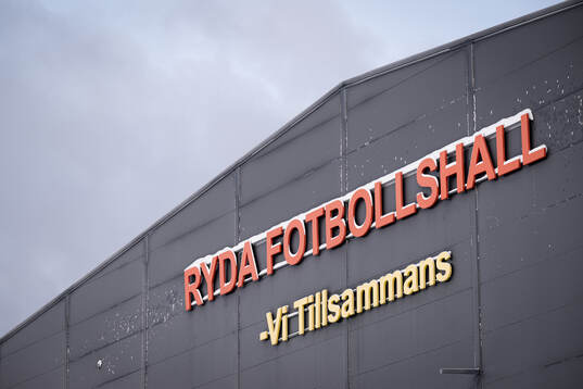 Ryda Fotbollshall exteriört