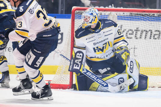 HV71s målvakt Hugo Alnefelt