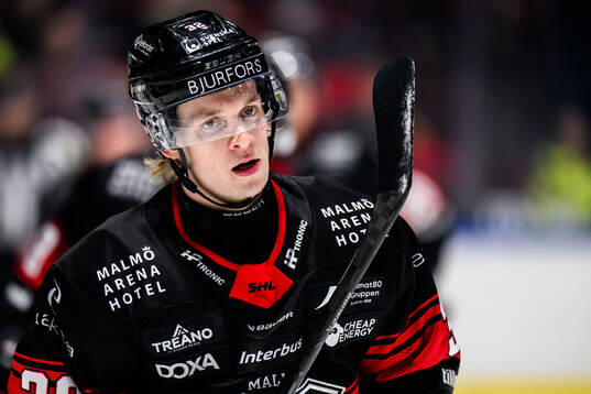 Malmö Redhawks Joona Ikonen deppar