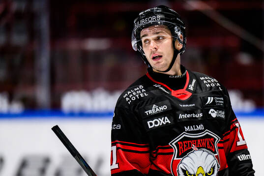 Malmö Redhawks Nikola Pasic deppar