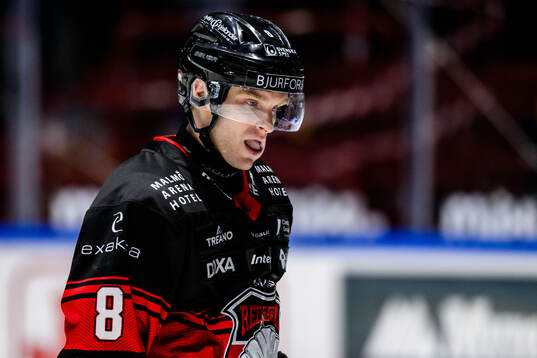 Malmö Redhawks Johan Olofsson deppar
