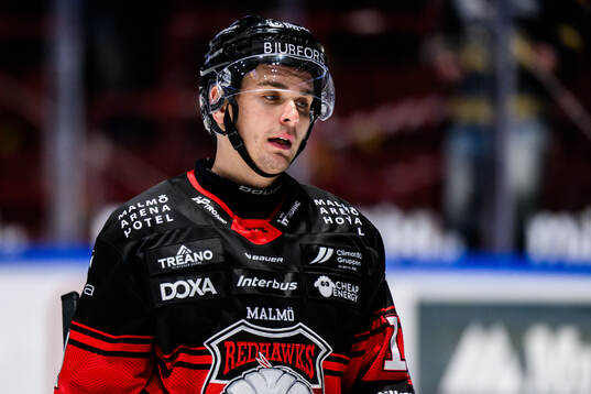 Malmö Redhawks Nikola Pasic deppar