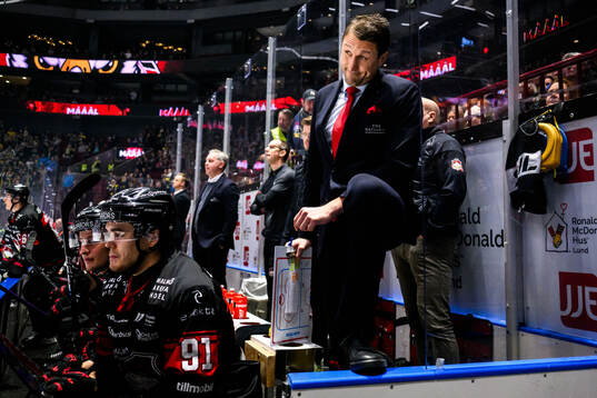 Malmö Redhawks tränare Tomas Kollar