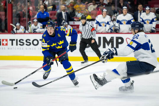 Tom Willander of Sweden and Kasper Halttunen of Finland