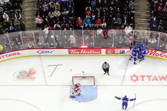 Goaltender Michael Hrabal of Czech Republic looks dejected