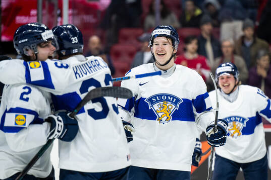 Mitja Jokinen, Aron Kiviharju and Daniel Nieminen of