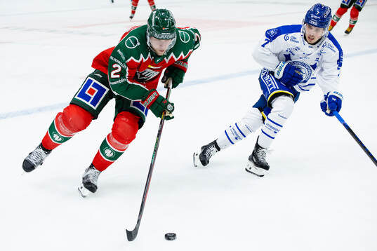 Frölundas Christian Folin och Leksands Marcus Karlberg