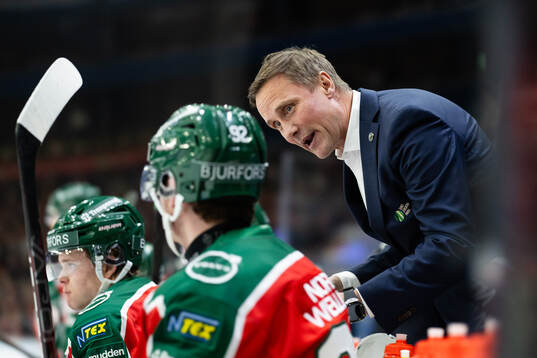 Frölundas tränare Roger Rönnberg