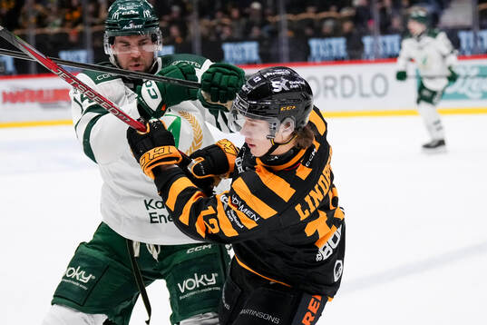 Färjestads Henrik Björklund och Skellefteås Valter