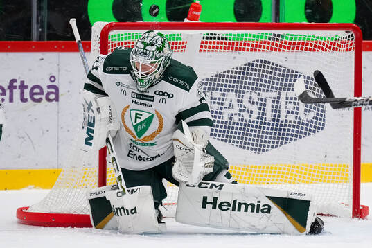 Färjestads målvakt Maxime Lagacé