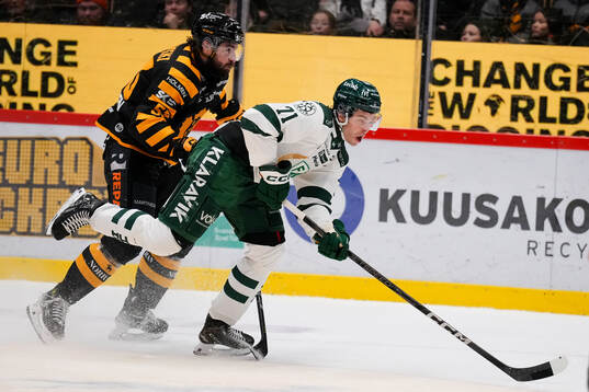 Skellefteås Luke Witkowski och Färjestads Viktor Lodin