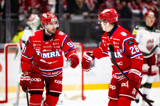 Timrås Magnus Pääjärvi och Simon Forsmark