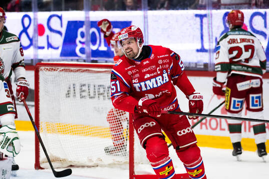 Timrås Anton Lander jublar