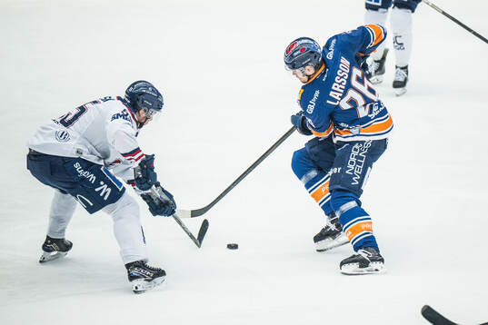 Linköpings Arvid Aronsson och Växjös Emil Larsson
