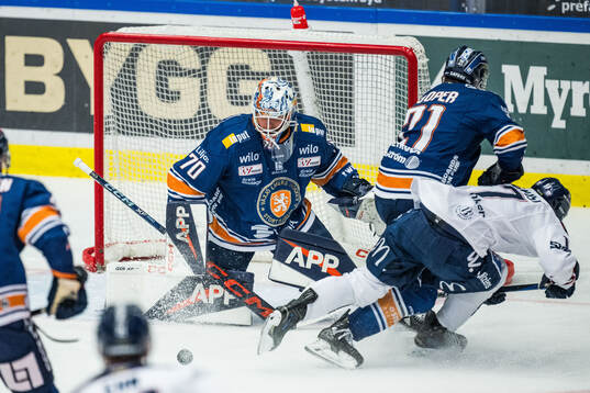 Växjös målvakt Adam Åhman
