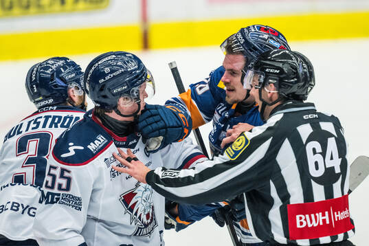 Linköpings Arvid Aronsson och Växjös Emil Larsson