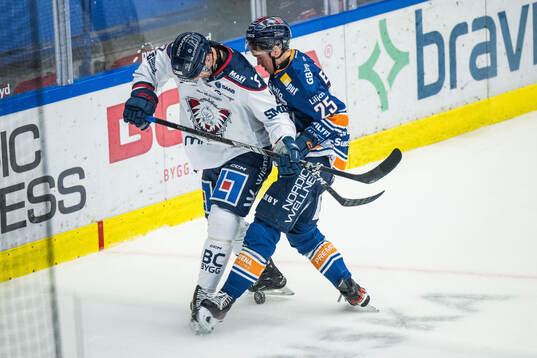 Linköpings Rasmus Rissanen och Växjös Filip Eriksson