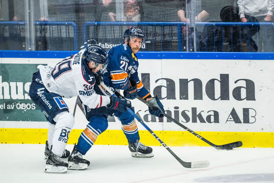 Linköpings Ty Rattie och Växjös Brian Cooper