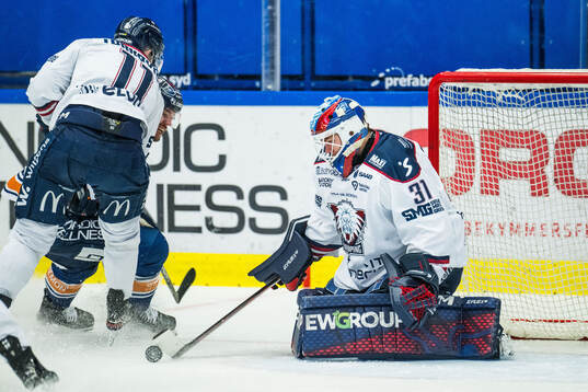 Linköpings målvakt Jesper Myrenberg