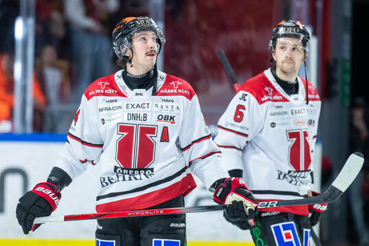 Örebros Hannes Björninen och Filip Berglund deppar