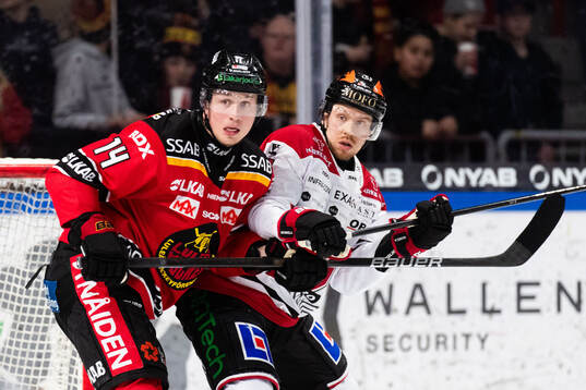 Luleås Jonas Berglund och Örebros Kalle Kossila