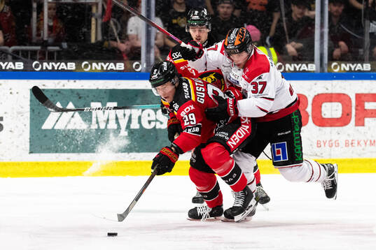 Luleås Erik Gustafsson och Örebros Glenn Gustafsson