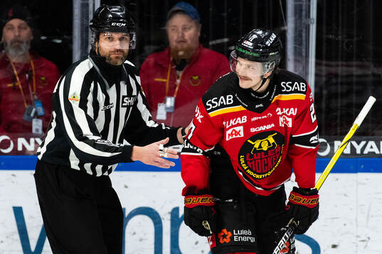 Luleås Oskari Laaksonen reagerar på domslut