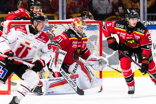 Luleås målvakt Matteus Ward