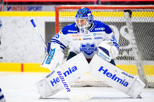 Karlskogas målvakt Lars Volden