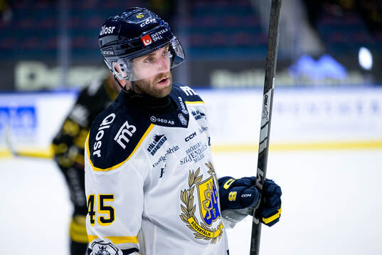 Södertäljes Sebastian Dyk deppar